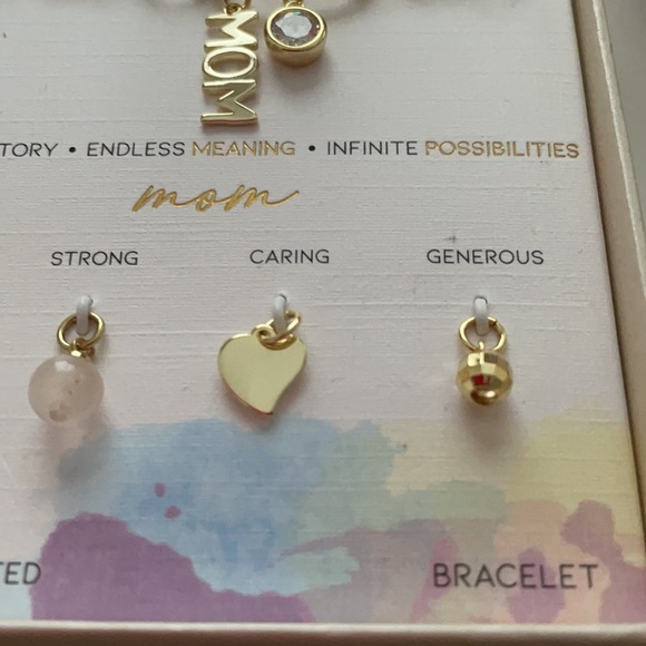 Inspired By You “MOM Charm Bracelet W/Charms - Picture 4 of 6